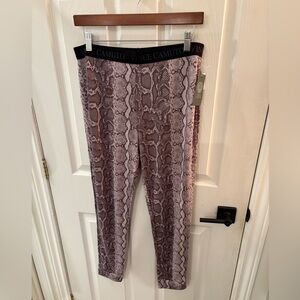 Vince Camuto Snake Print Leggings - purpleish